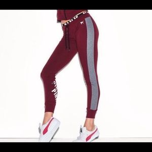 VS PINK Women’s Maroon Joggers